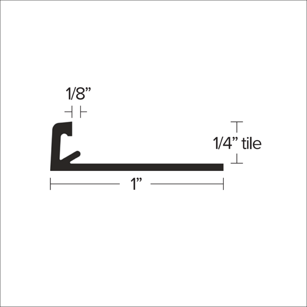 TLVT 516 - 5/16” Edgetek  Tike to 3MM LVT  Diagram